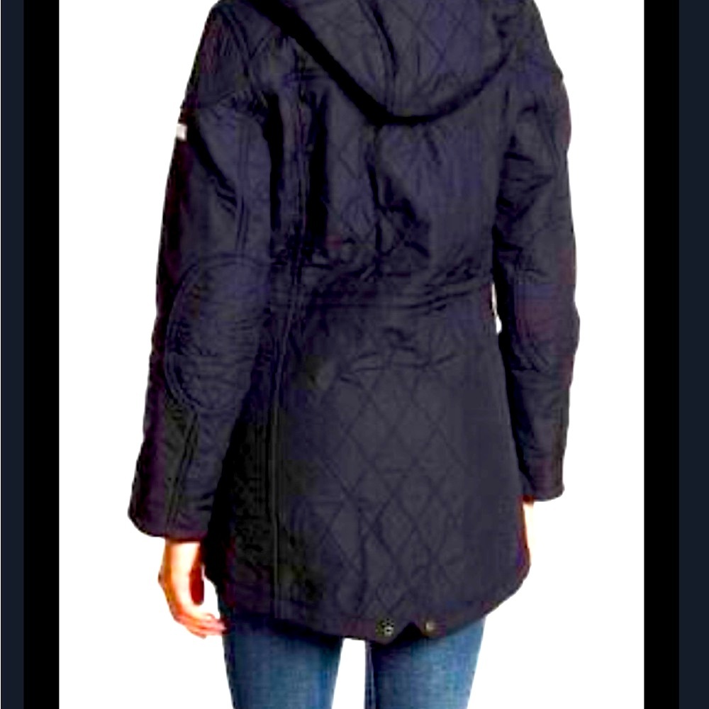 Barbour Quilted Hooded Arrow Jacket-10 - Picture 4 of 14